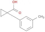 1-(3-Methylphenyl)cyclopropane-1-carboxylic acid