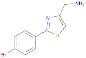 (2-(4-Bromophenyl)thiazol-4-yl)methanamine