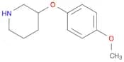 3-(4-Methoxyphenoxy)piperidine