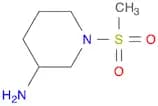 1-Methanesulfonylpiperidin-3-amine