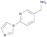 [6-(1H-imidazol-1-yl)pyridin-3-yl]methanamine
