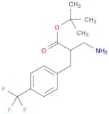 tert-Butyl 2-(aminomethyl)-3-(4-(trifluoromethyl)phenyl)propanoate