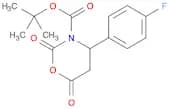 N-Boc-β-alanine-β-4'-fluorophenyl-n-carboxyanhydride