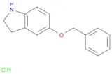 5-Benzyloxy-2,3-dihydro-1h-indole hydrochloride