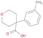 4-(3-methylphenyl)oxane-4-carboxylic acid