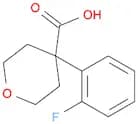 4-(2-Fluoro-phenyl)-tetrahydro-pyran-4-carboxylic acid