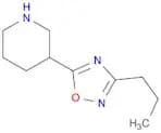 5-(Piperidin-3-yl)-3-propyl-1,2,4-oxadiazole