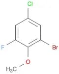 1-Bromo-5-chloro-3-fluoro-2-methoxybenzene