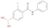 3-Fluoro-4-(phenylcarbamoyl)benzeneboronic acid
