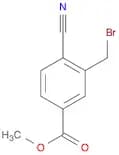 3-bromomethyl-4-cyanobenzoic acid methyl ester