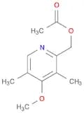 2-Pyridinemethanol, 4-methoxy-3,5-dimethyl-, acetate (ester)