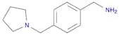 {4-[(pyrrolidin-1-yl)methyl]phenyl}methanamine