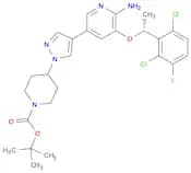 (R)-tert-Butyl 4-(4-(6-amino-5-(1-(2,6-dichloro-3-fluorophenyl)ethoxy)pyridin-3-yl)-1H-pyrazol-1-y…