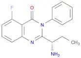 (S)-2-(1-Aminopropyl)-5-fluoro-3-phenylquinazolin-4(3H)-one