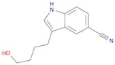 3-(4-Hydroxybutyl)-1H-indole-5-carbonitrile