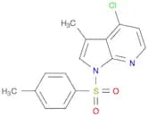 1H-Pyrrolo[2,3-b]pyridine, 4-chloro-3-methyl-1-[(4-methylphenyl)sulfonyl]-