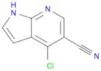 1H-Pyrrolo[2,3-b]pyridine-5-carbonitrile, 4-chloro-
