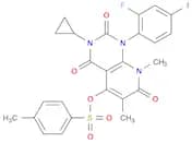 3-Cyclopropyl-1-(2-fluoro-4-iodophenyl)-6,8-dimethyl-2,4,7-trioxo-1,2,3,4,7,8-hexahydropyrido[2,3-…