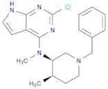 N-((3R,4R)-1-Benzyl-4-methylpiperidin-3-yl)-2-chloro-N-methyl-7H-pyrrolo[2,3-d]pyrimidin-4-amine