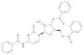 N4,3',5'-Tribenzoyl,2'-deoxy-2'-methylene Cytidine