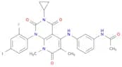N-(3-(3-cyclopropyl-1-(2-fluoro-4-iodophenyl)-6,8-dimethyl-2,4,7-trioxo-1,2,3,4,7,8-hexahydropyrid…