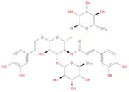 2-(3,4-Dihydroxyphenyl)ethyl 3-O,6-O-bis(α-L-rhamnopyranosyl)-4-O-[(E)-3-(3,4-dihydroxyphenyl)prop…