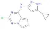 2-Chloro-N-(5-cyclopropyl-1H-pyrazol-3-yl)pyrrolo[2,1-f][1,2,4]triazin-4-amine