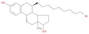 (7a,17b)-7-(9-Bromononyl)estra-1,3,5(10)-triene-3,17-diol 