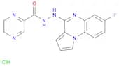 2-(7-Fluoropyrrolo[1,2-a]quinoxalin-4-yl)hydrazide-2-pyrazinecarboxylic acid hydrochloride