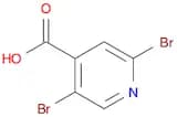 4-​Pyridinecarboxylic acid, 2,​5-​dibromo-