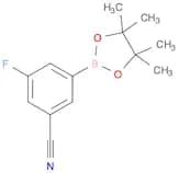 3-Fluoro-5-(4,4,5,5-tetramethyl-[1,3,2]dioxaborolan-2-yl)benzonitrile