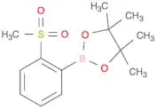 4,4,5,5-Tetramethyl-2-(2-(methylsulfonyl)phenyl)-1,3,2-dioxaborolane