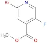 METHYL 2-BROMO-5-FLUOROISONICOTINATE
