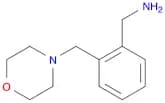1-[2-(Morpholin-4-ylmethyl)phenyl]methanamine