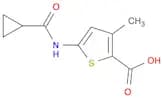 5-cyclopropaneamido-3-methylthiophene-2-carboxylic acid