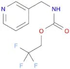 2,2,2-Trifluoroethyl (pyridin-3-ylmethyl)carbamate