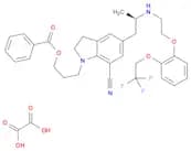 1-[3-(Benzoyloxy)propyl]-2,3-dihydro-5-[(2R)-2-[[2-[2-(2,2,2-trifluoroethoxy)phenoxy]ethyl]amino]p…