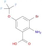 2-amino-3-bromo-5-(trifluoromethoxy)benzoic acid