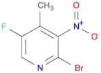 2-Bromo-5-fluoro-4-methyl-3-nitropyridine