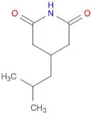 4-​(2-​Methylpropyl)​-2,​6-​piperidinedione