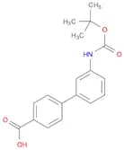 3'-((tert-Butoxycarbonyl)amino)-[1,1'-biphenyl]-4-carboxylic acid