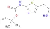 Carbamic  acid,  N-[5-(2-aminoethyl)-2-thiazolyl]-,  1,1-dimethylethyl  ester