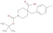 N-BOC-4-(4'-FLUORO) BENZYL-4-PIPERIDINE CARBOXYLIC ACID