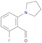 2-Fluoro-6-(pyrrolidin-1-yl)benzaldehyde