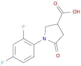 1-(2,4-Difluorophenyl)-5-oxopyrrolidine-3-carboxylic acid