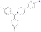 4-(4-[Bis(4-fluorophenyl)methyl]piperazin-1-yl)phenylamine