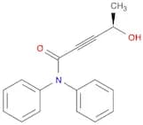 4-hydroxy-N,N-diphenyl-(4R)-2-Pentynamide