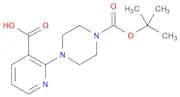 2-(4-(tert-Butoxycarbonyl)piperazin-1-yl)nicotinic acid