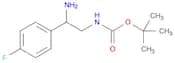 tert-Butyl N-[2-amino-2-(4-fluorophenyl)ethyl]carbamate