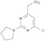 4-Chloro-6-ethyl-2-pyrrolidin-1-ylpyrimidine